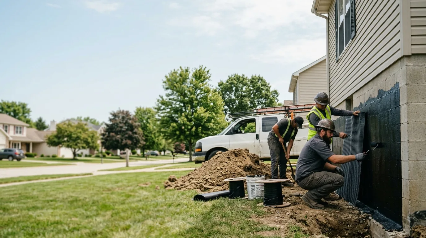 Basement Waterproofing in Chesterville, OH near me